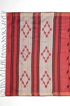 RUST RED ERI SILK SAREE
