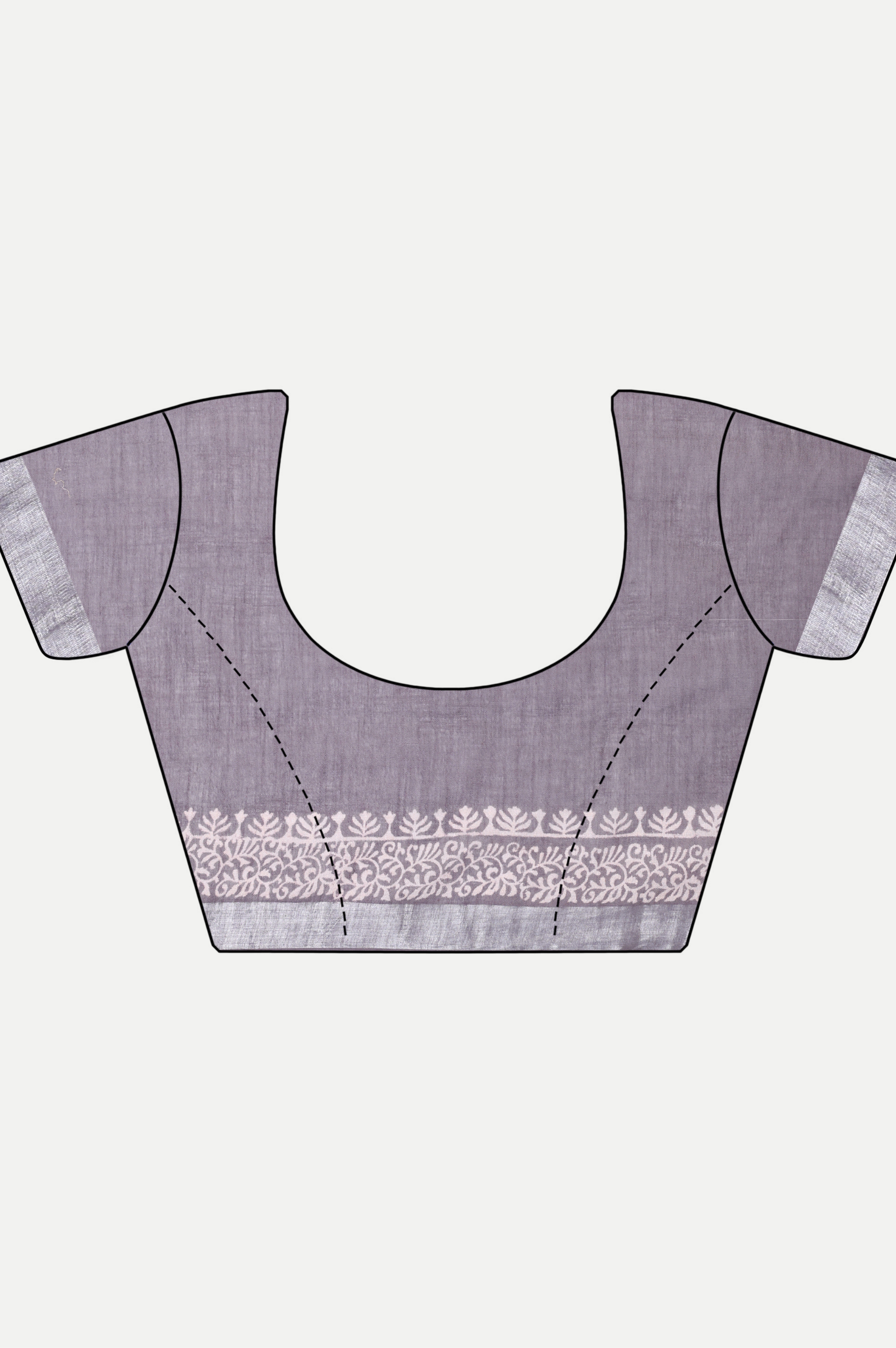 MUDRA KALA GREY COTTON SAREE