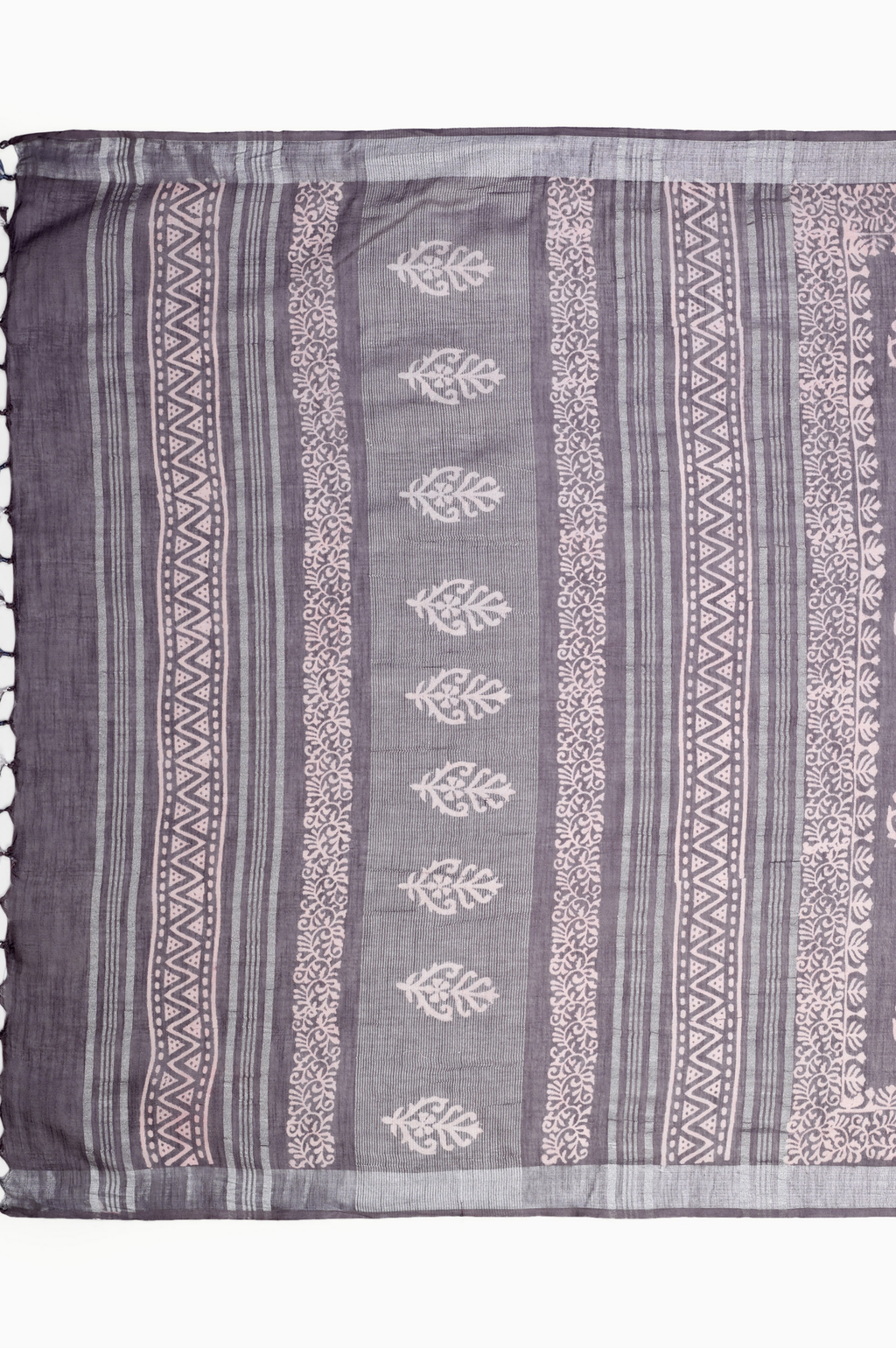 MUDRA KALA GREY COTTON SAREE