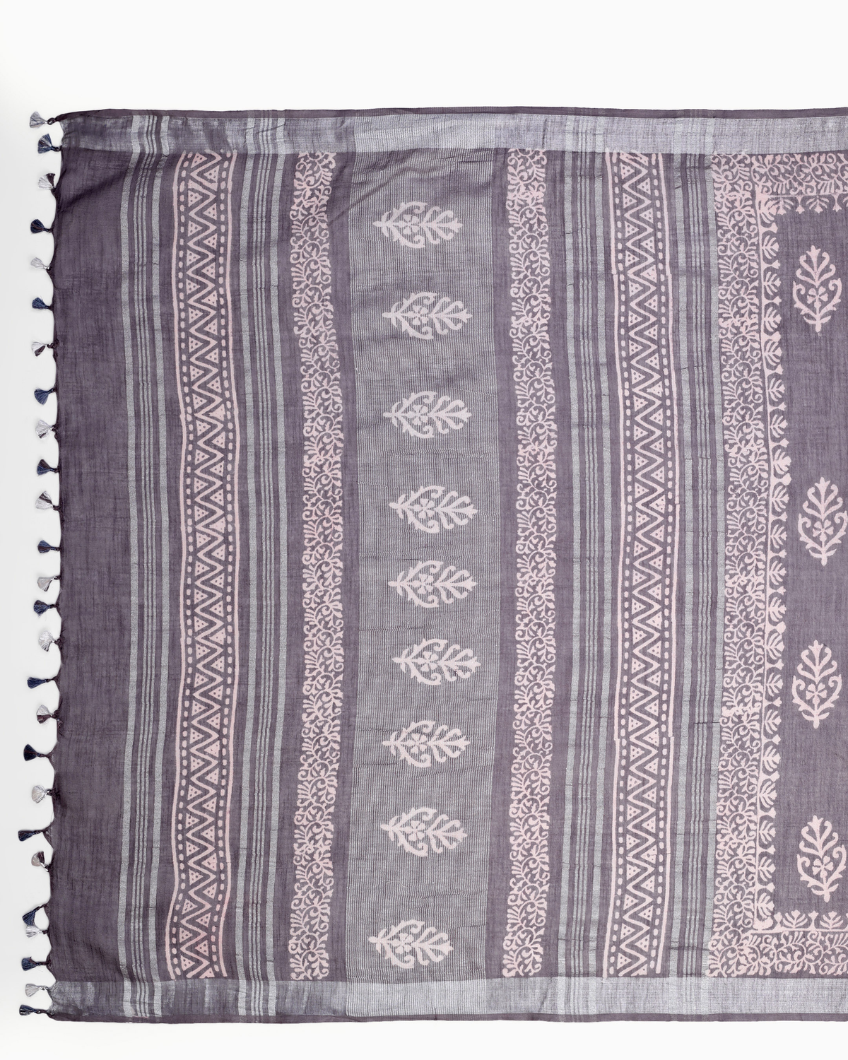 MUDRA KALA GREY COTTON SAREE