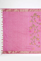 RANI PINK KOTA LINEN SAREE
