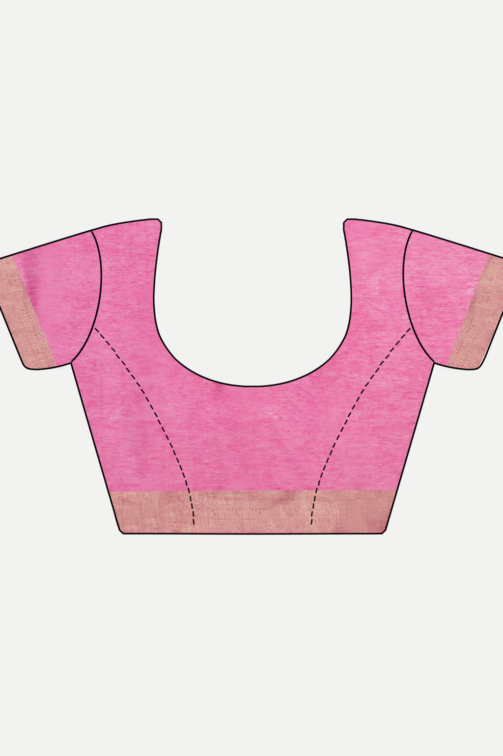 RANI PINK KOTA LINEN SAREE