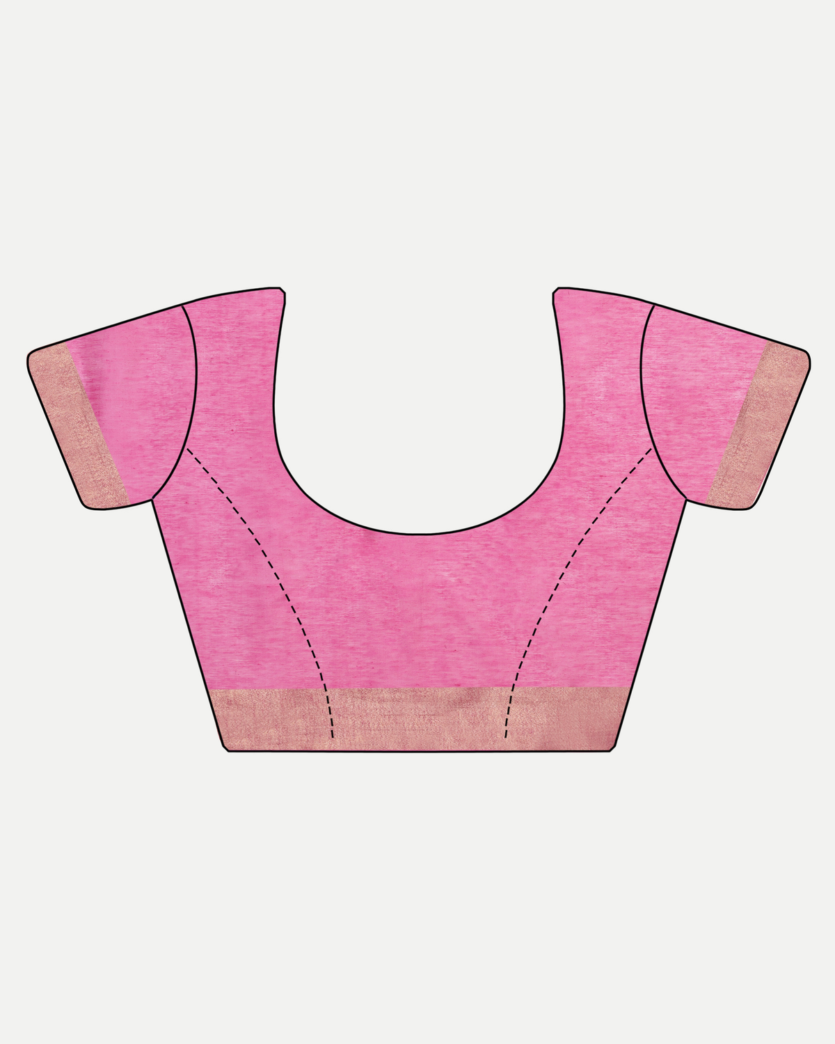 RANI PINK KOTA LINEN SAREE