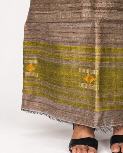 KATIYA SILK THREE PIECE SUIT